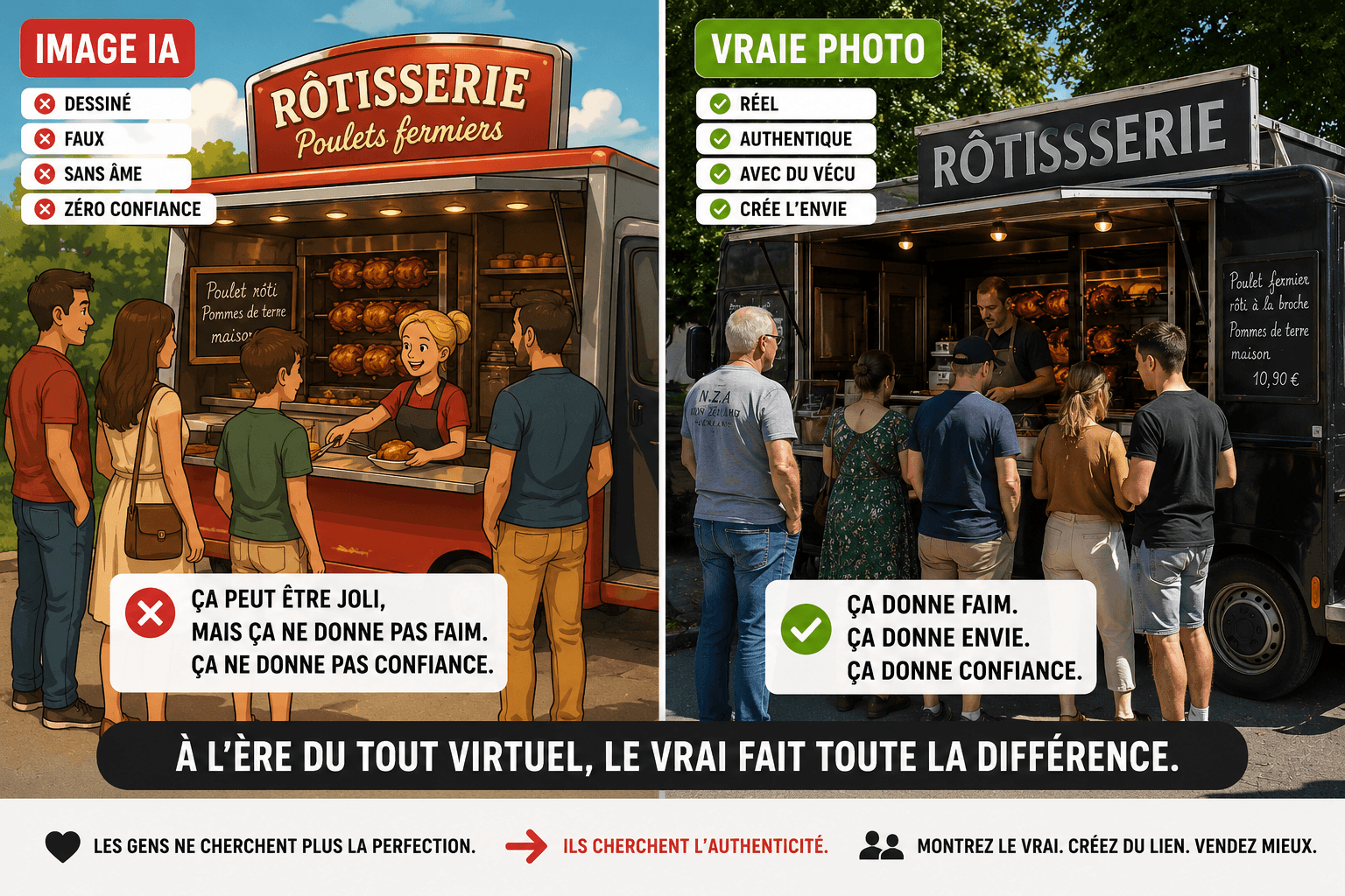 Images IA partout sur les réseaux sociaux