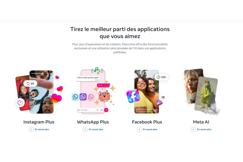 Abonnements Meta one
